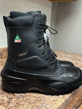 Baffin Black Men's Waterproof Winter Work Boots